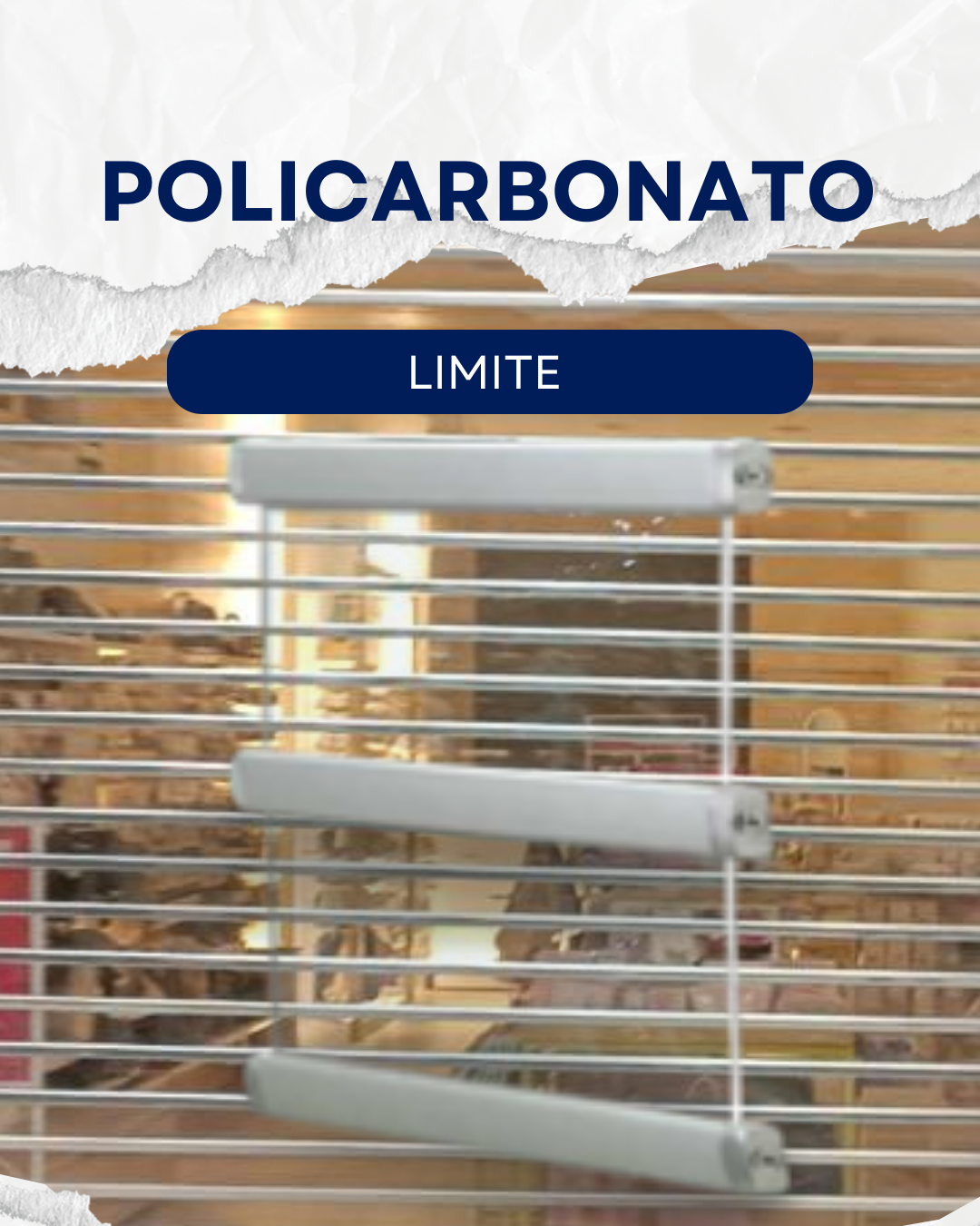 cortina de policarbonato industrial