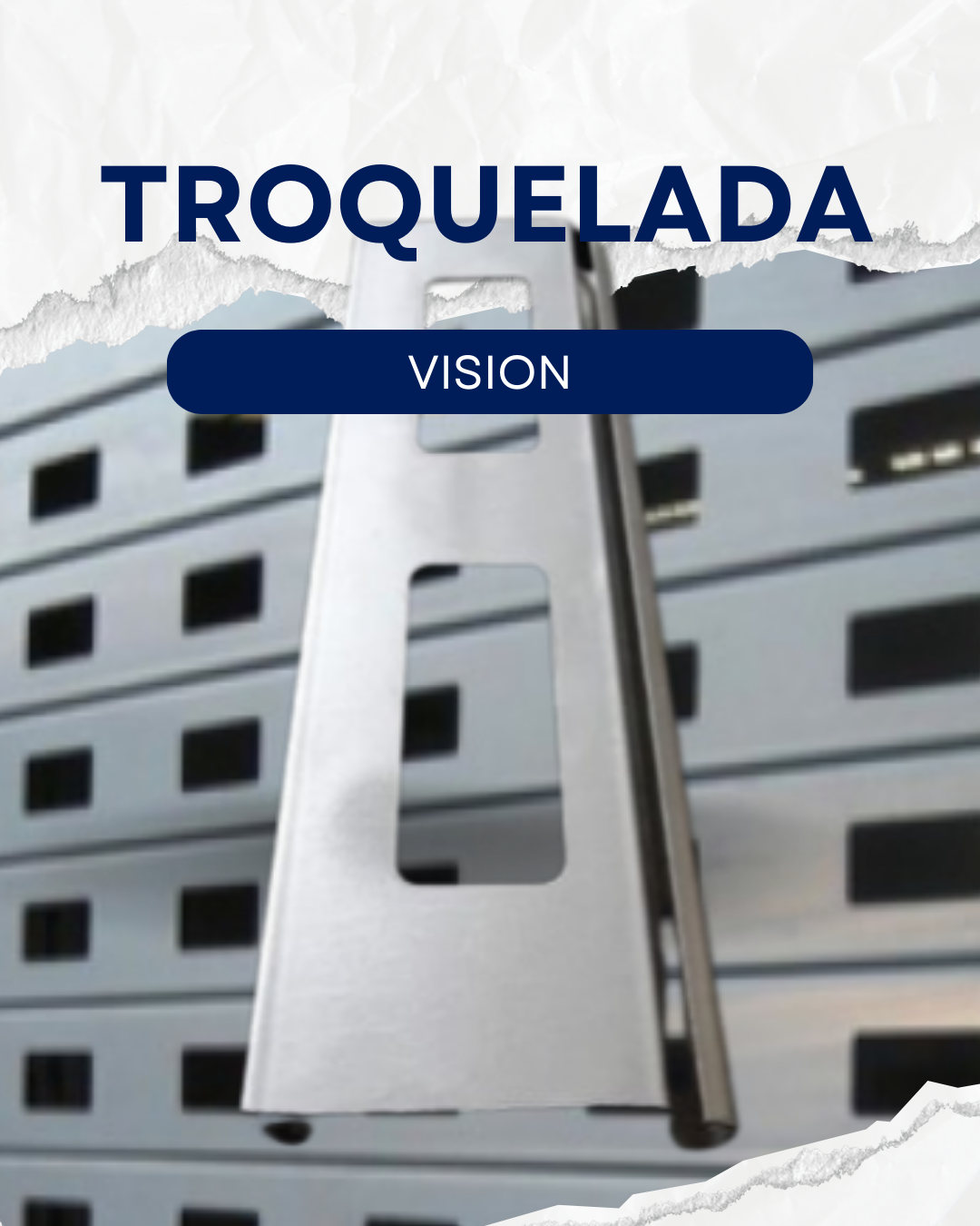 Cortina Troquelada Industrial
